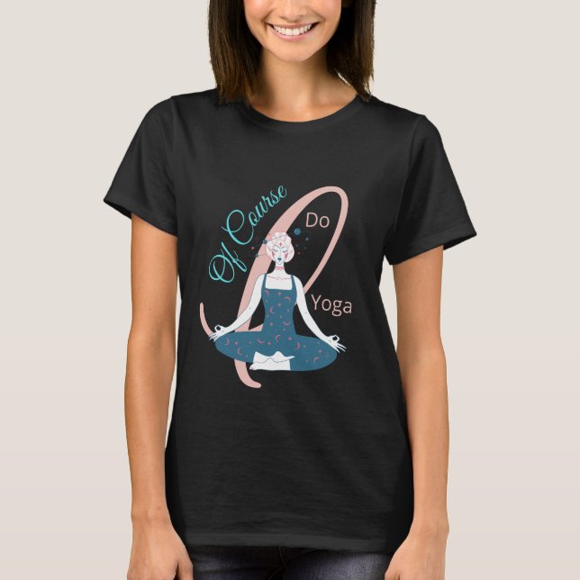 Lotus Curve Vanilla T Shirt (Framsida)