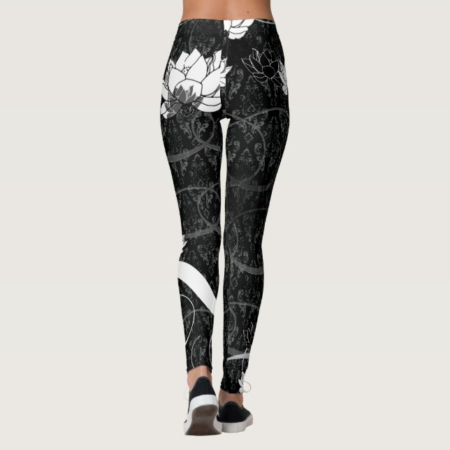 Lotus Damask Leggings (Baksida)
