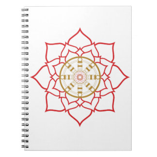 Lotus Dharma Wheel bärbar dator Anteckningsbok