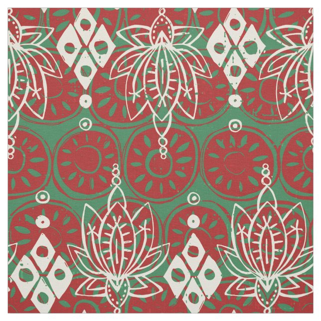 Lotus diamant jul tyg (Provkarta)