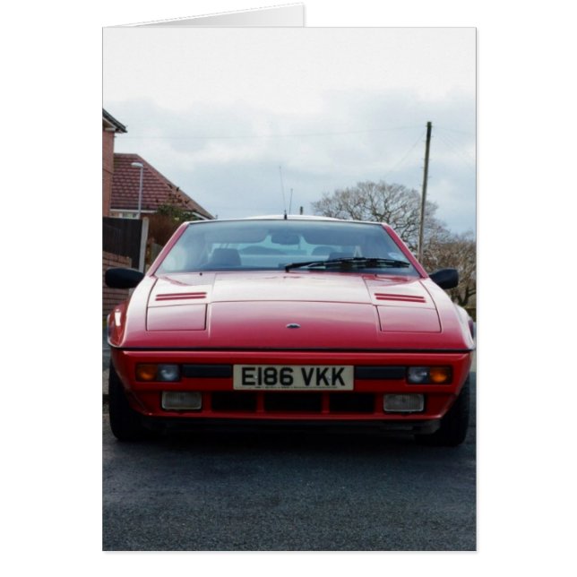 Lotus Eclat Framsida Hälsningskort (Framsidan)