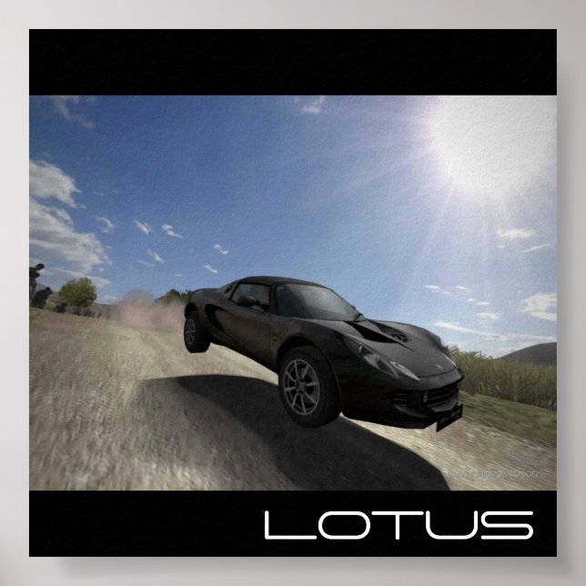 Lotus Elise Poster (Framsidan)