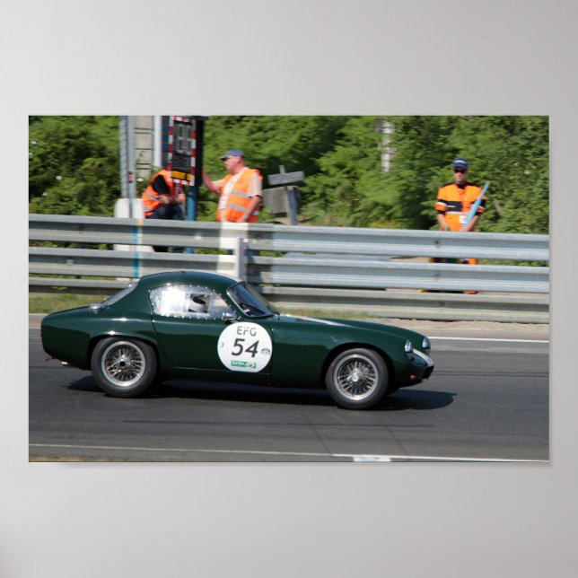 Lotus Elite S2 Le Mans Classic Poster (Framsidan)
