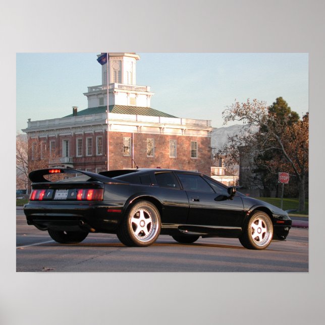Lotus Esprit V8 Poster (Framsidan)
