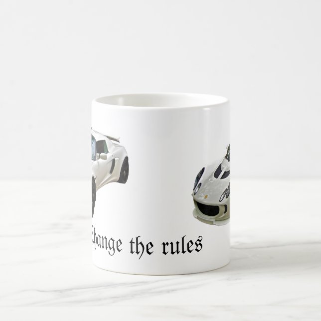 Lotus Exige - Ändra regler Kaffemugg (Center)