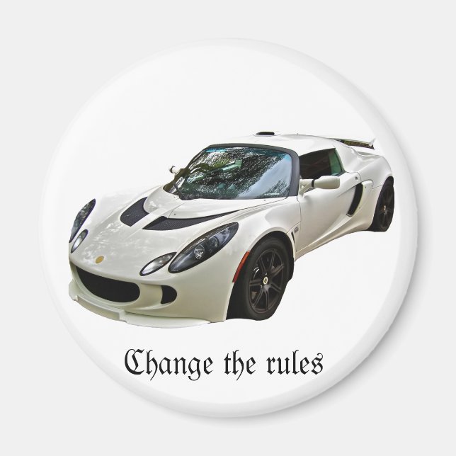 Lotus Exige - Ändra regler Magnet (Framsidan)