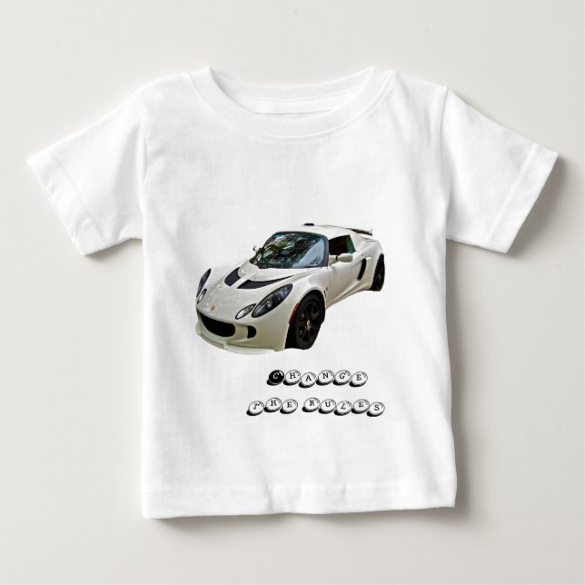 Lotus Exige - Ändra regler - T-Shirt (Framsida)