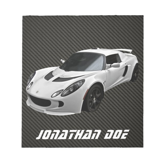Lotus Exige S Anteckningsblock (Framsida)