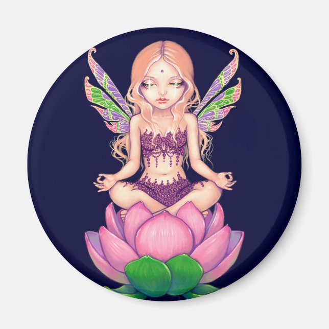 "Lotus Fairy" Magnet (Framsidan)