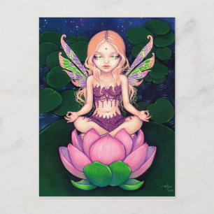 "Lotus Fairy" vykort