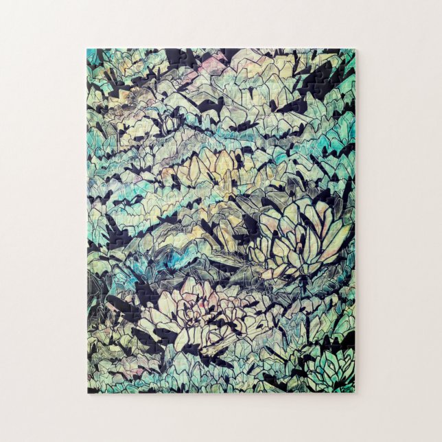 Lotus Flow - hjärnbrytare Puzzle! Pussel (Vertikal)