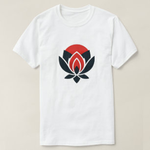 Lotus Flower Anpassningsbar Shirt T
