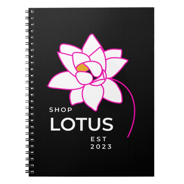 LOTUS Flower Anteckningsbok (Framsidan)