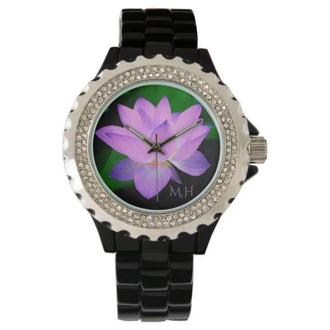 Lotus Flower Armbandsur (Framsida)