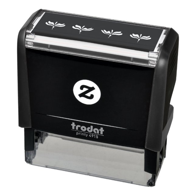 Lotus Flower Design är din egen Självfärgande Stämpel (Produkt)