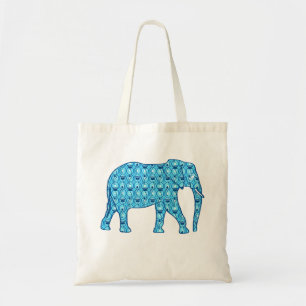Lotus Flower Elephant, Turcos och White Tygkasse