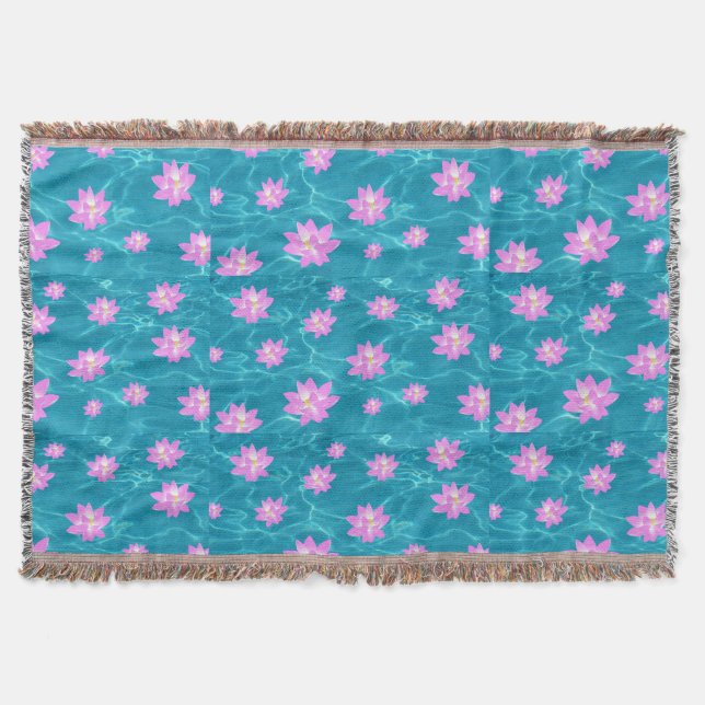 Lotus Flower Filt (Framsidan)