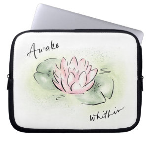 Lotus Flower Fodral Bärbar pekdator Aktiv inom