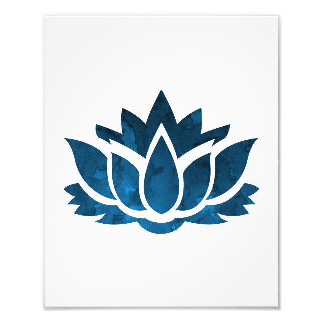 Lotus Flower Fototryck (Framsidan)