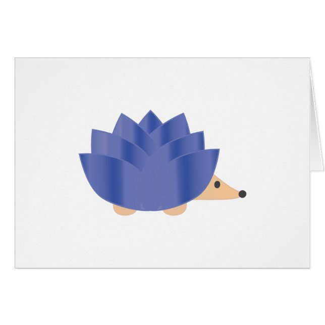 Lotus Flower Hedgehog OBS Kort (Framsidan Horizontal)