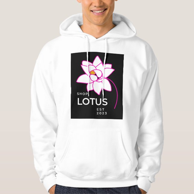 LOTUS Flower Hoodie (Framsida)