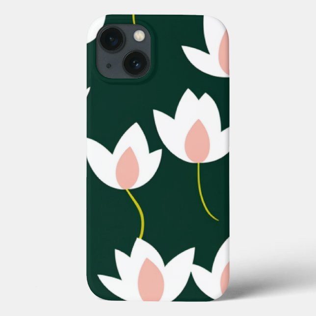 Lotus Flower Iphone case (Baksida)