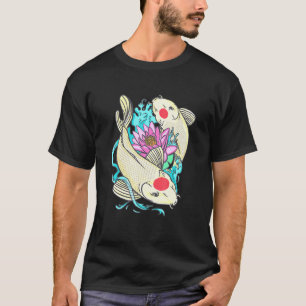 Lotus Flower Japansk carp Pond Owner Fish Tancho T Shirt