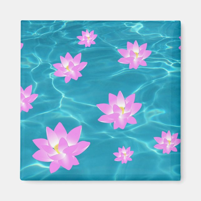 Lotus Flower Magnet (Framsidan)
