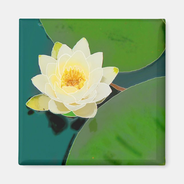 Lotus Flower Magnet (Framsidan)