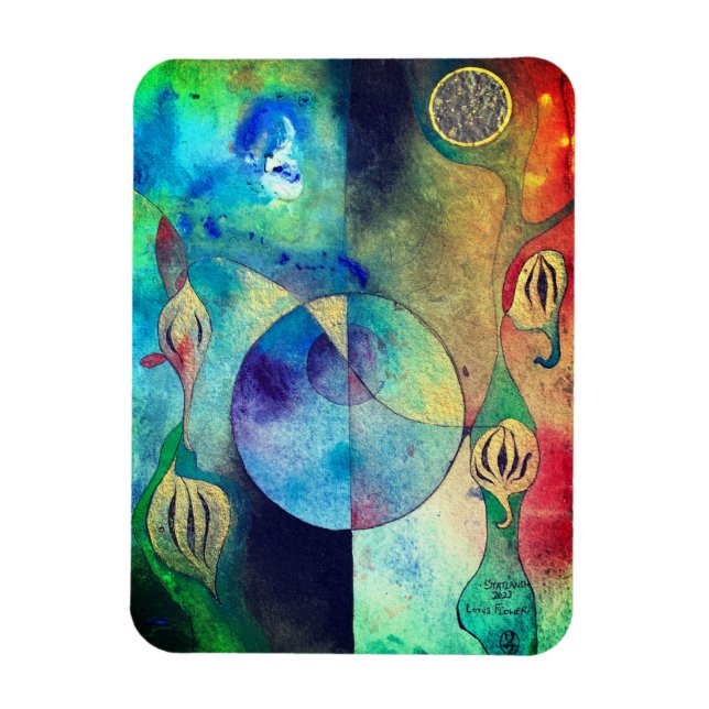 Lotus Flower Magnet Gift (Vertikal)