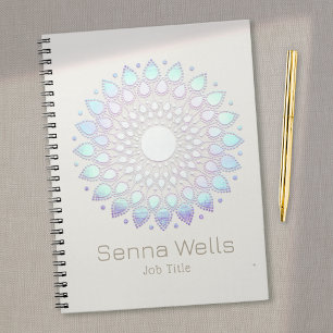 Lotus Flower Mandala Anteckningsbok