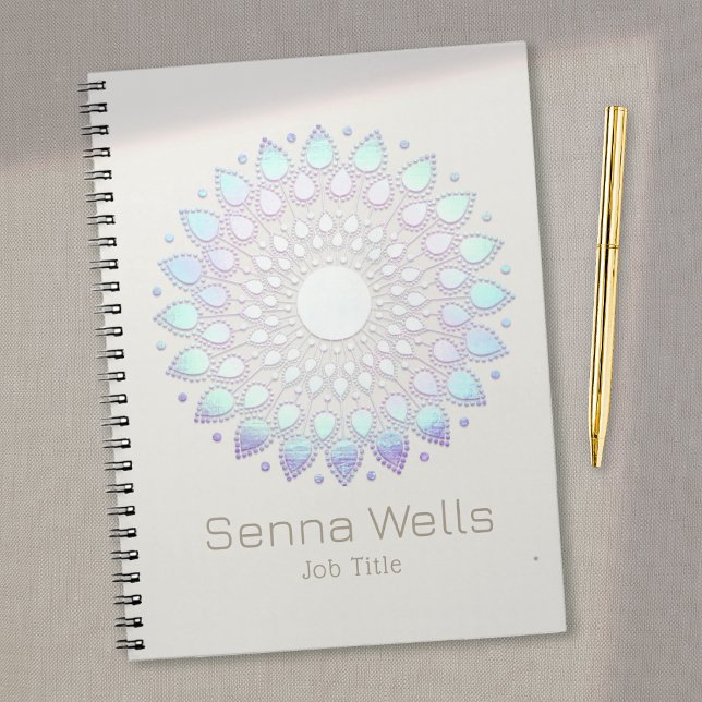 Lotus Flower Mandala Anteckningsbok (Skapare uppladdad)