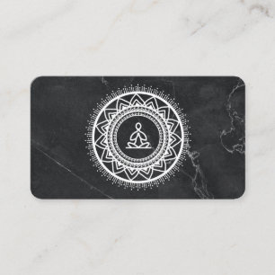 Lotus Flower Medling Yoga Teacher Visitkort