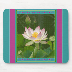 Lotus Flower Mousepad Musmatta
