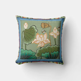 Lotus Flower Mural Cushions Kudde