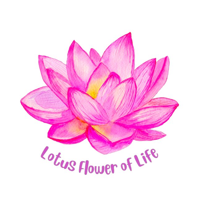 Lotus Flower of Life Andlig Yoga T Shirt (Skapare uppladdad)
