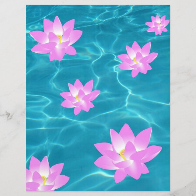 Lotus Flower Papper (Framsida)