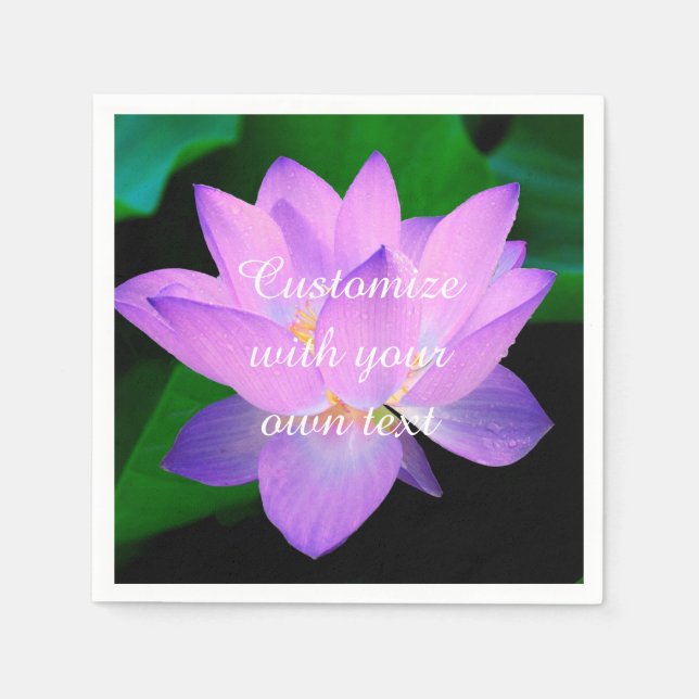 Lotus Flower Pappersservett (Framsidan)