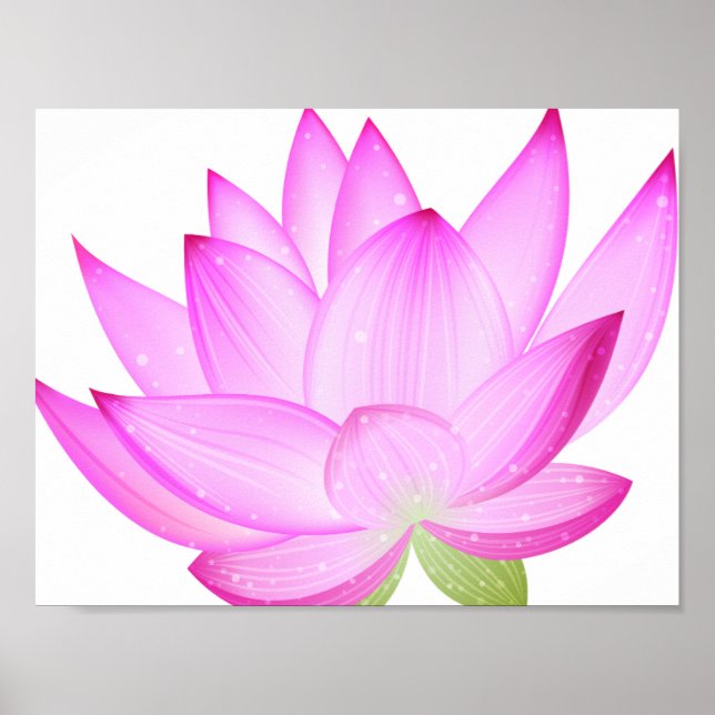 Lotus Flower Poster (Framsidan)