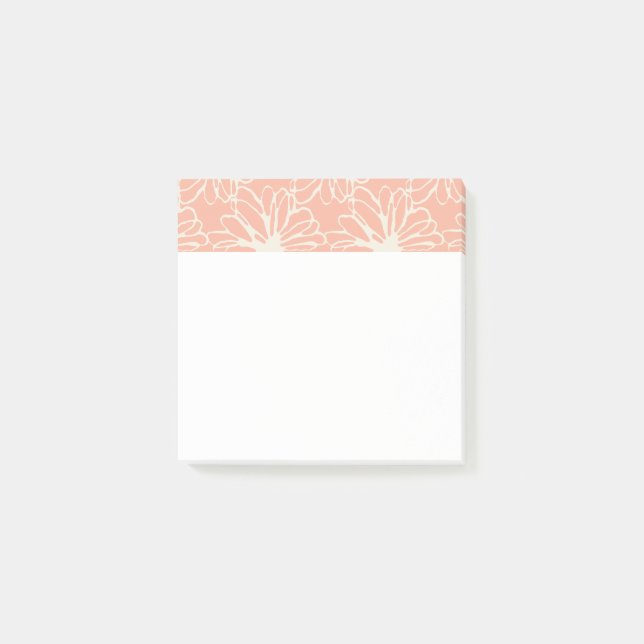 Lotus Flower Rosa Post-it Note Block (Framsida)
