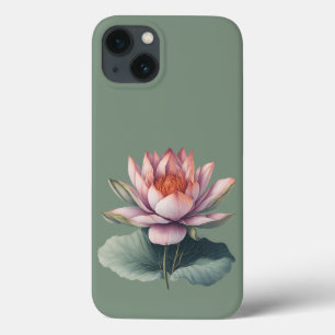 Lotus Flower Rosa Watercolor