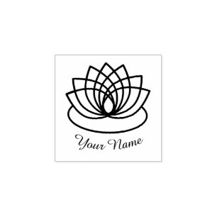 Lotus Flower Stämpel