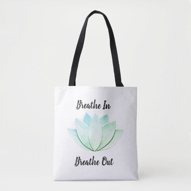 Lotus Flower Tygkasse (Framsida)