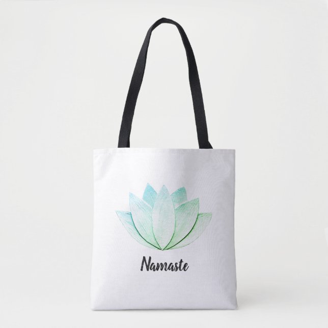 Lotus Flower Tygkasse (Framsida)
