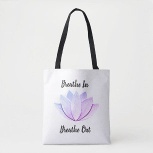 Lotus Flower Tygkasse