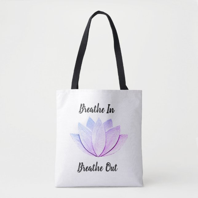Lotus Flower Tygkasse (Framsida)