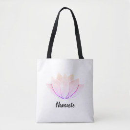 Lotus Flower Tygkasse