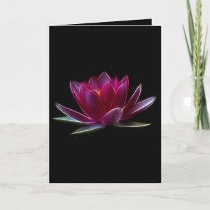 Lotus Flower Vatten Plant Kort