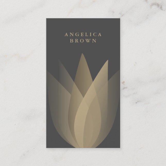 Lotus Flower Visitkort (Framsida)