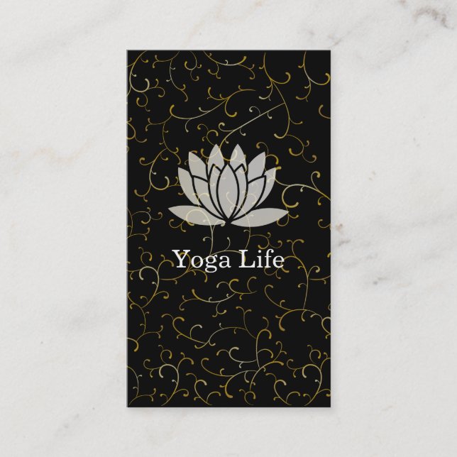 Lotus Flower Visitkort (Framsida)